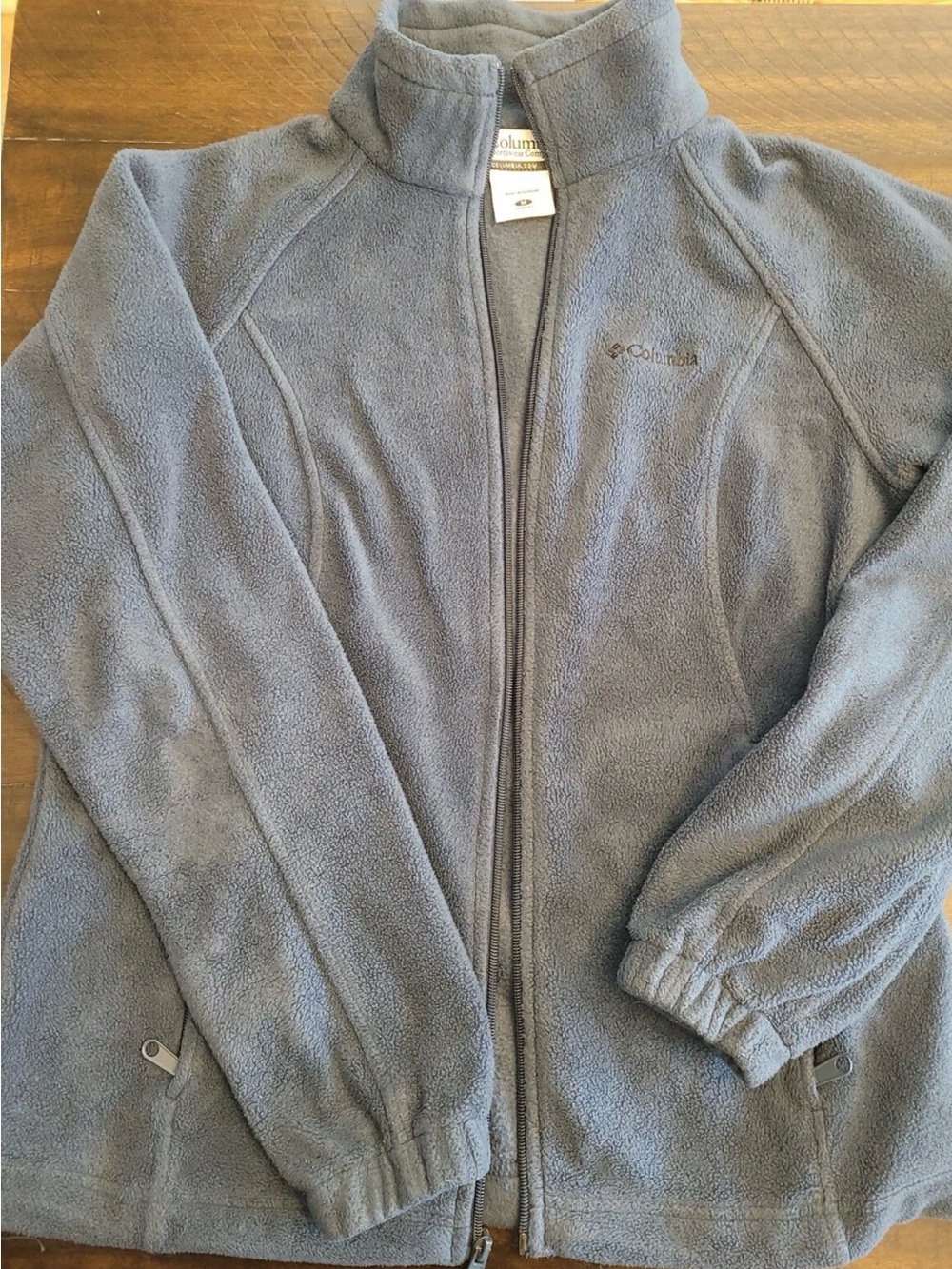 Columbia Benton springs women’s Gray Full-Zip Fleece Jacket